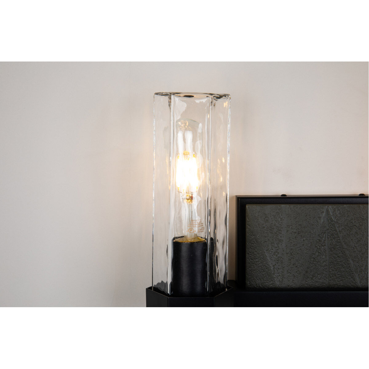 Navarre 2 Light 14 inch Black+Grey Bath Light Wall Light